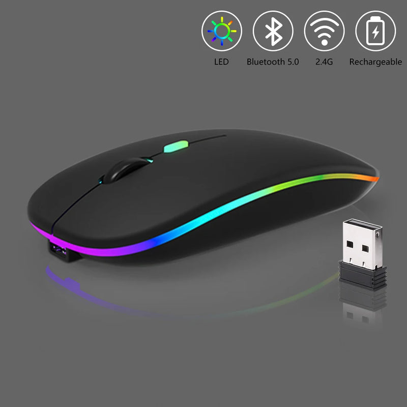 Mouse Sem Fio Bluetooth