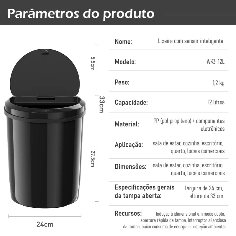 lixeira inteligente Automática