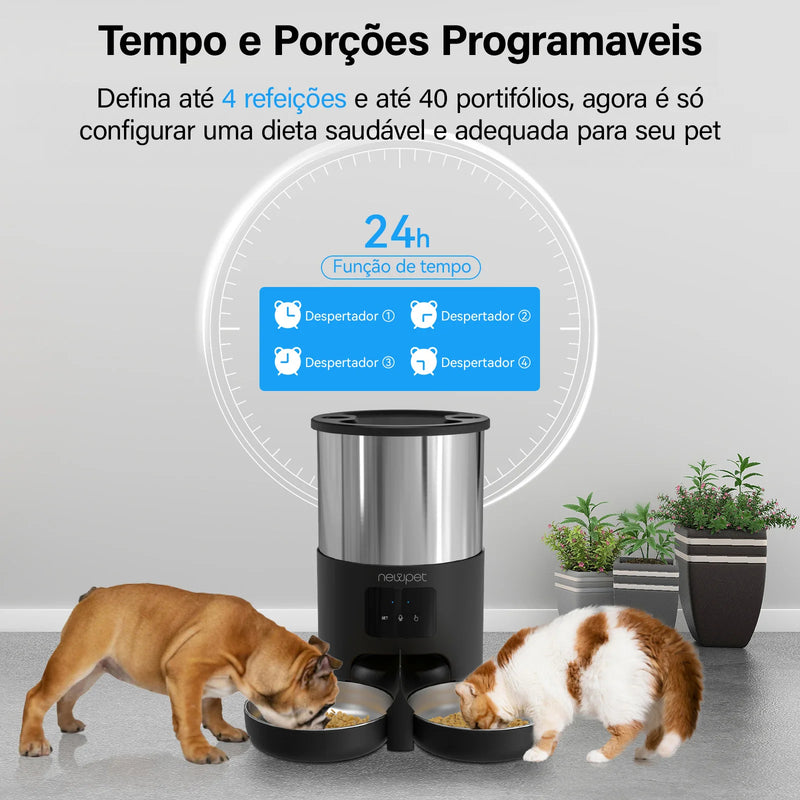 Comedouro inteligente para animais de estimação WiFi