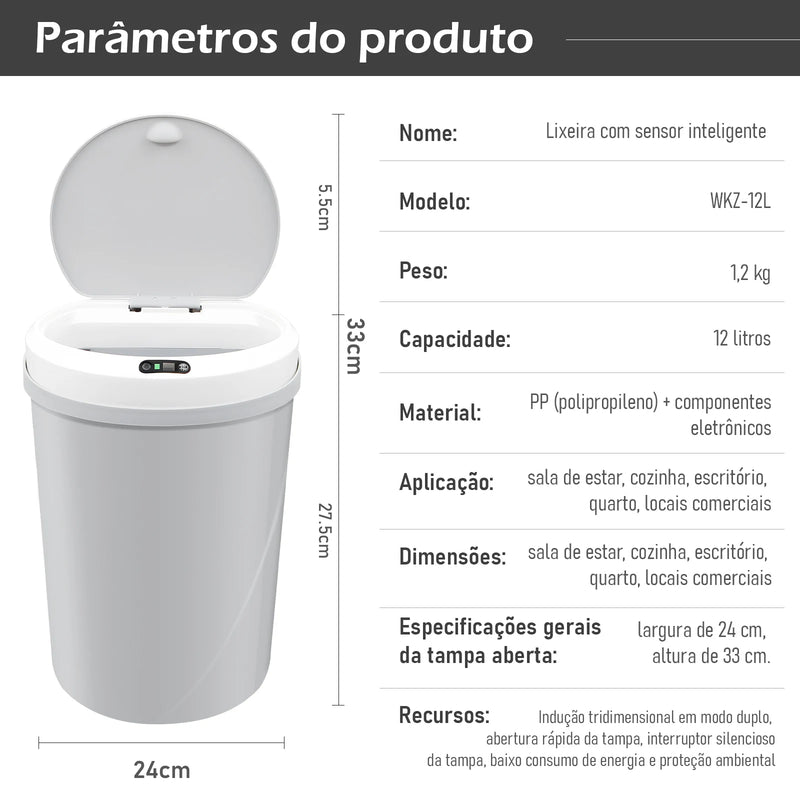 lixeira inteligente Automática