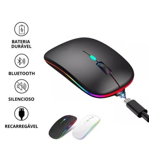 Mouse Sem Fio Bluetooth