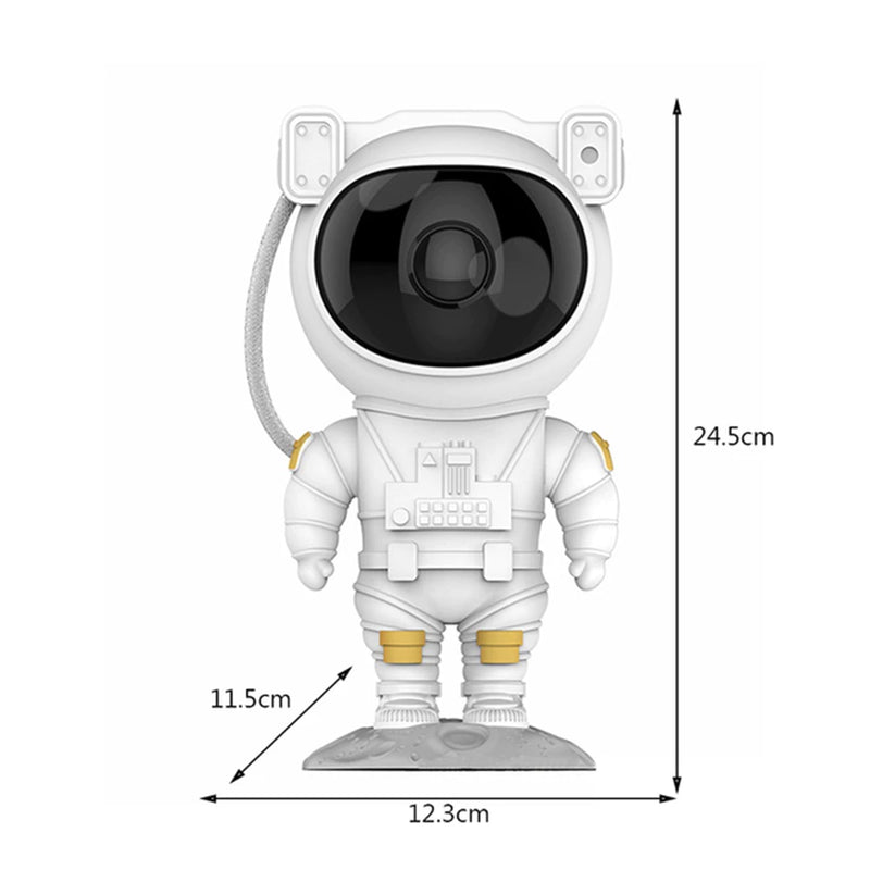 Astronauta Luminária Projetor de Galáxia